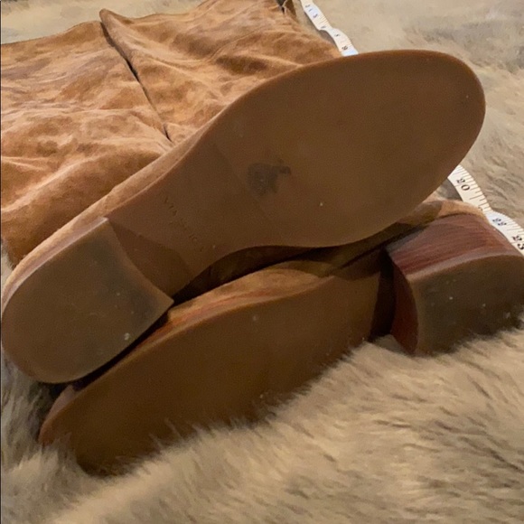 Via Spiga over the knee tan suede boots - Picture 6 of 6